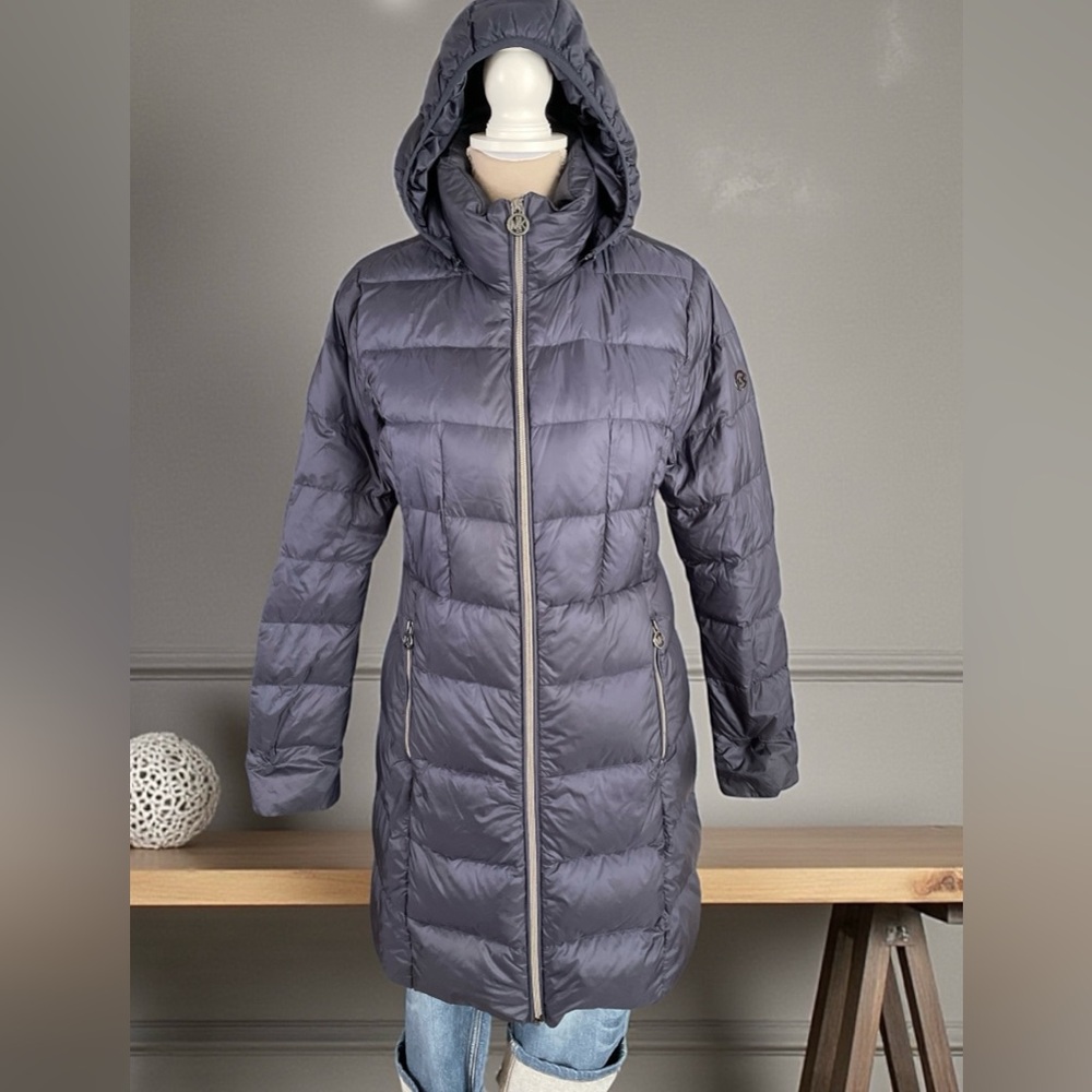 Michael Kor's Navy Puffer Jacket Size Small - Picture 1 of 10